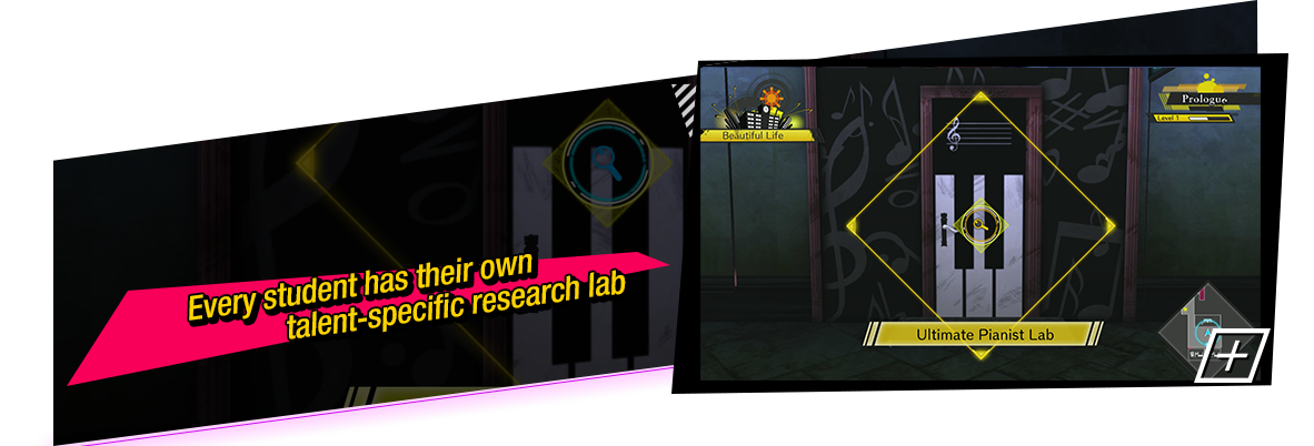 Every student has their own talent-specific research lab